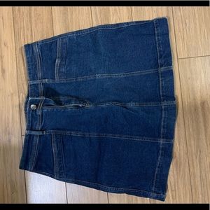 Denim skirt